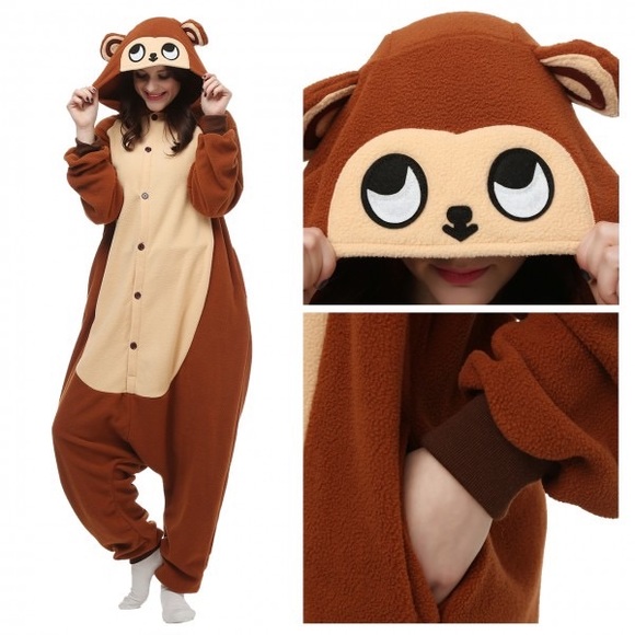 Other - Fleece Monkey Onesie